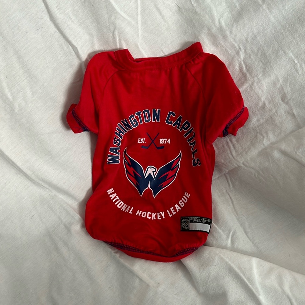 Washington Capitals NHL dog shirt